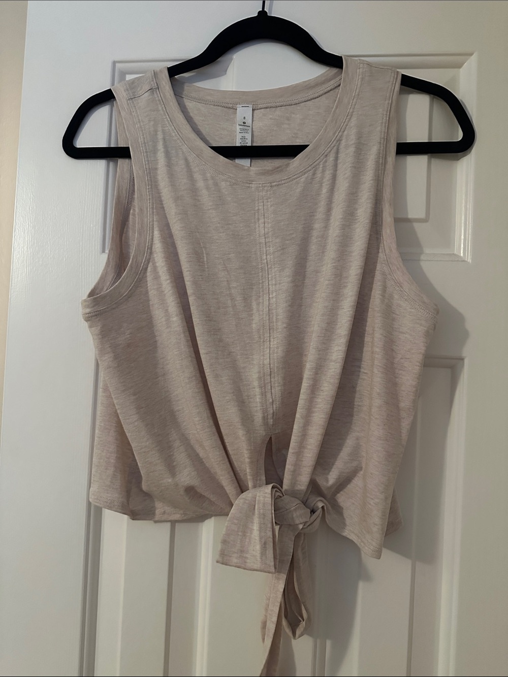 lululemon athletica Neutral Tie-Front Tank Top